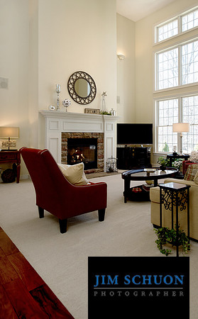 Staged Great Room by Jeri Jo Meyer of Inspired Home