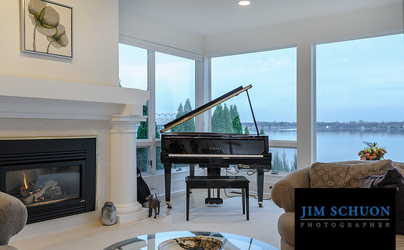 Lake Front Music Room