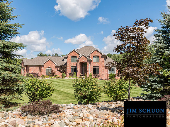 Brick Traditional Home